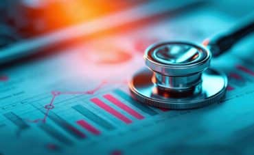 Healthcare market research company analyzing data for innovation